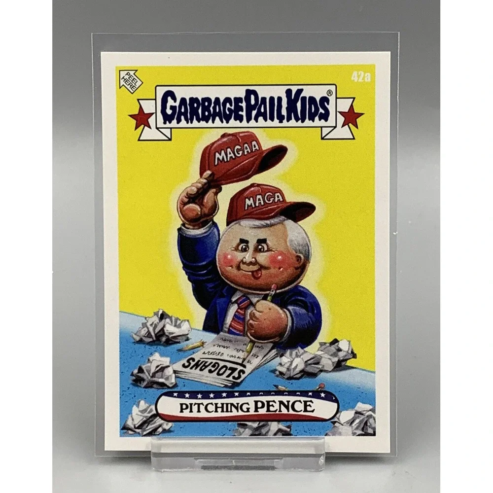 2020 TOPPS GPK Disgrace Debate‎ Convention 42A Pitching Pence!!